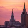 Рынок недвижимости России в 2026 году: жилые высотки Москвы на закате